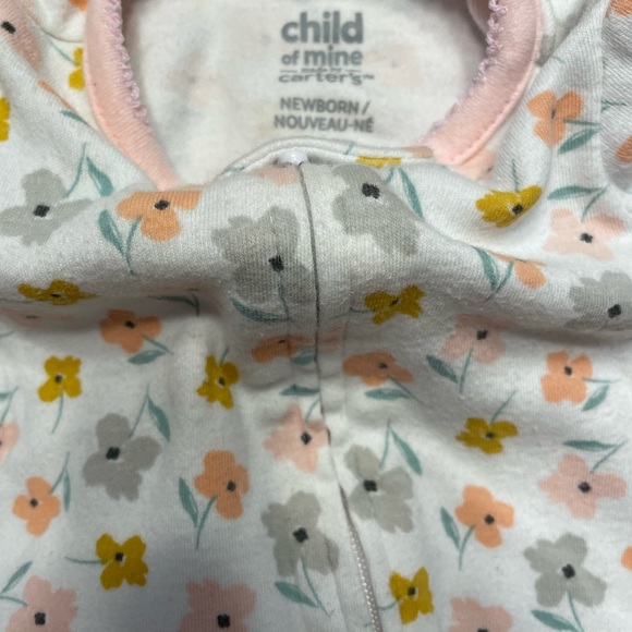Child of Mine Floral Sleep & Play NB 🛑💲5/$10 - Picture 3 of 3